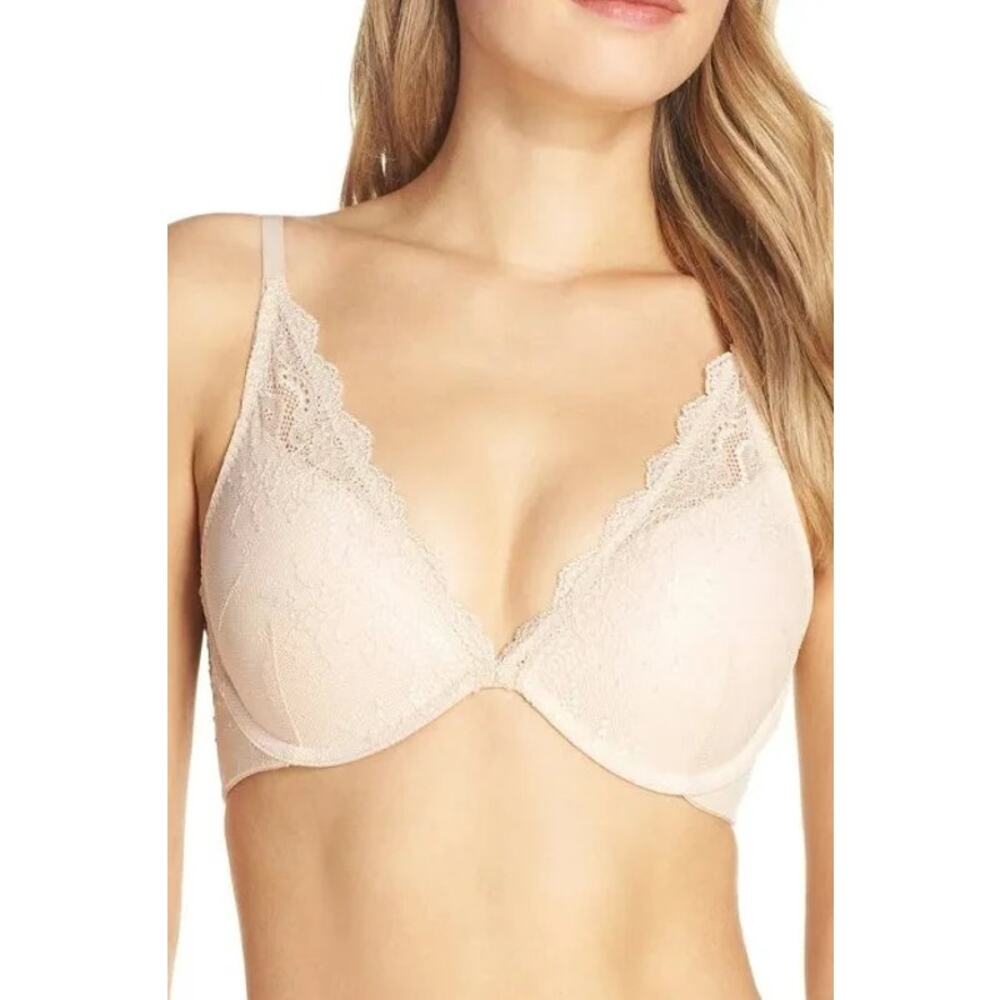 Spanx Undie-Tectable Underwire Push Up Plunge Bra